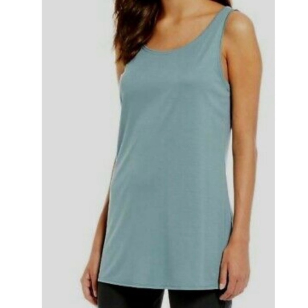 Eileen Fisher Scoop Neck Tunic – Interlock Tencel